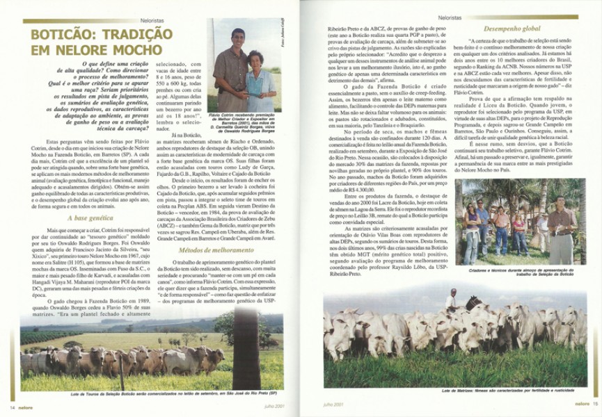 Reportagem Revista Nelore